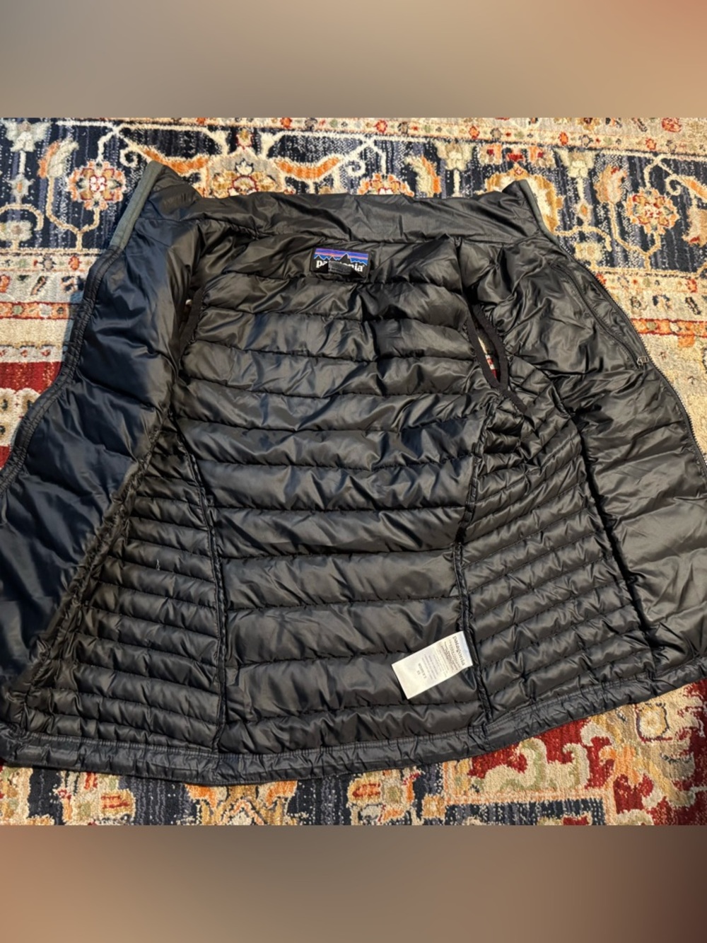 Patagonia Goosedown Vest Women’s Size XS Black - Picture 4 of 6